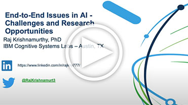 End-to-End Issues in AI: Challenges and Research Opportunities video